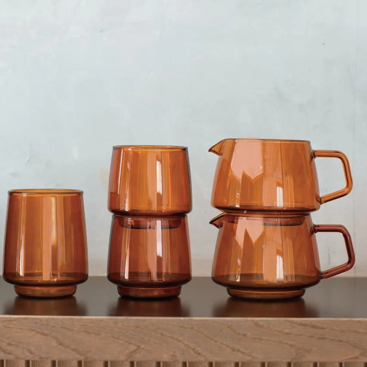 KINTO SEPIA jug 2cups - Amber -