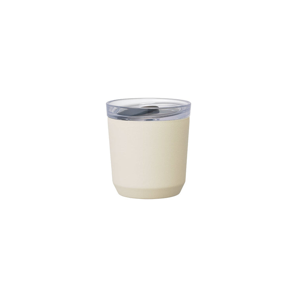 KINTO TO GO TUMBLER 240ml with plug - White -