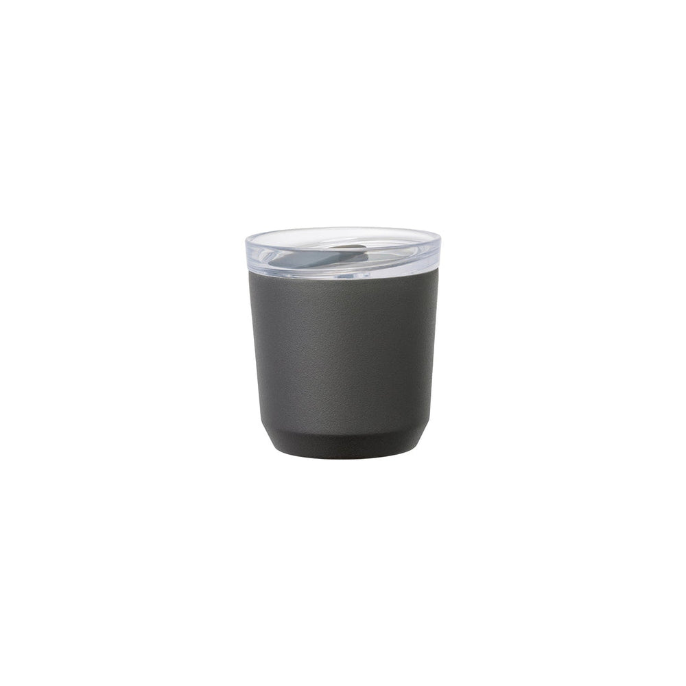 KINTO TO GO TUMBLER 240ml with plug - Black -