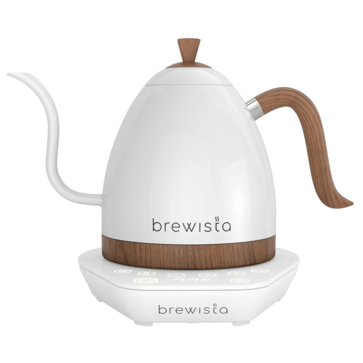 BREWISTA - Artisan Electric Gooseneck Kettle - PEARL WHITE