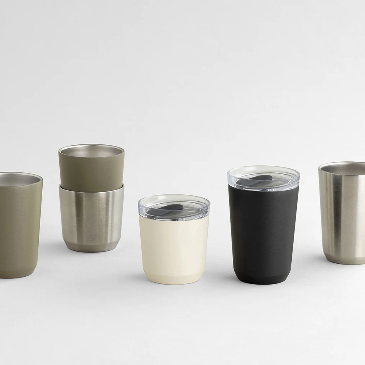 KINTO TO GO TUMBLER 360ml with plug - Black -