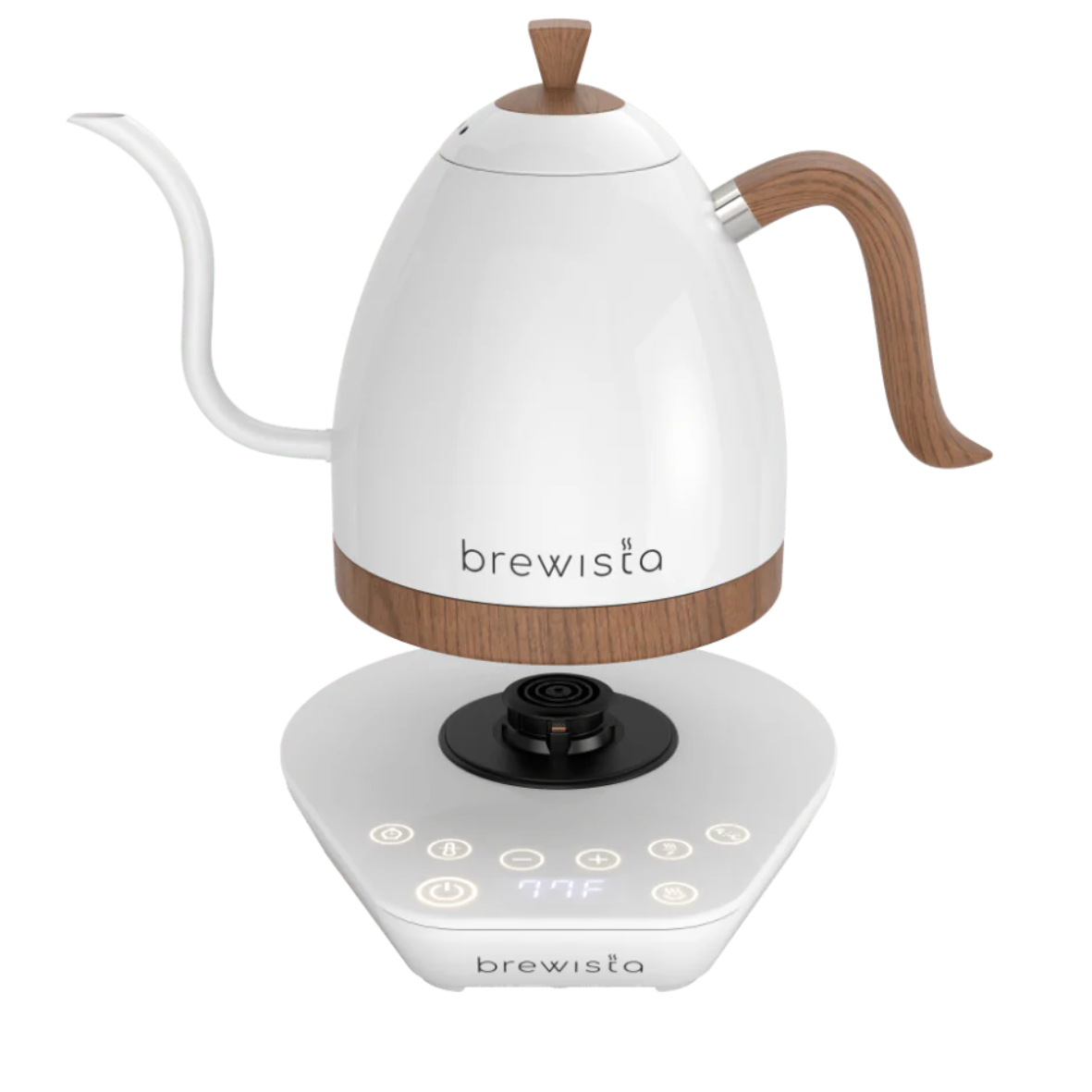 BREWISTA - Artisan Electric Gooseneck Kettle - PEARL WHITE