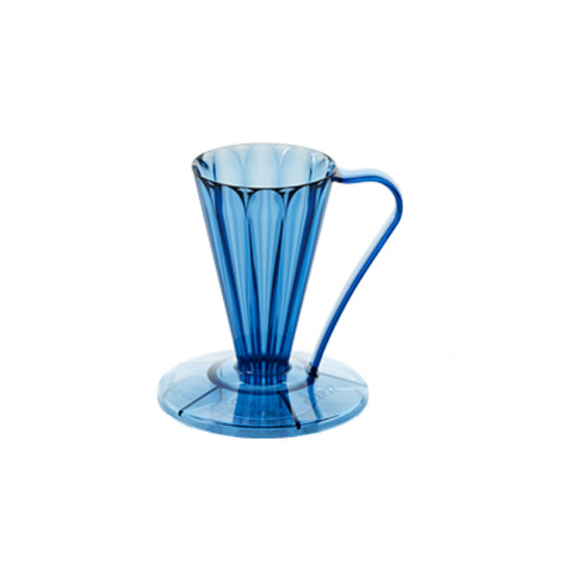 CAFEC - FLOWER DRIPPER DEEP 27 - CLEAR NAVY