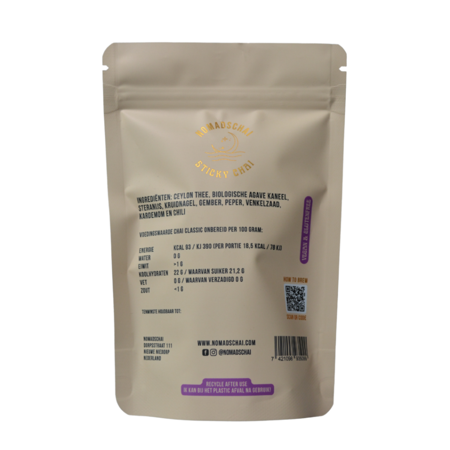 Sticky chai classic 200g
