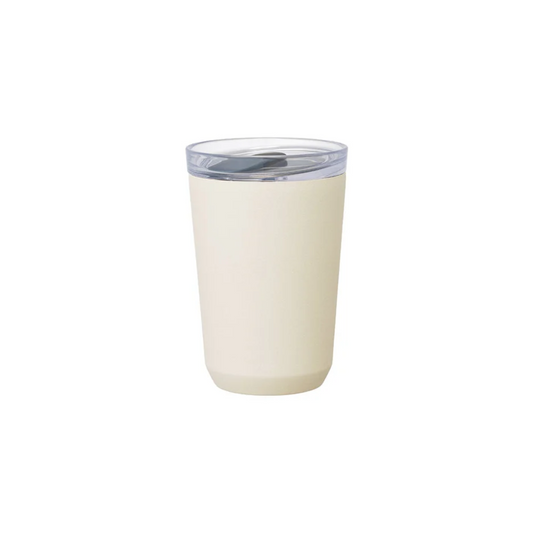 KINTO TO GO TUMBLER 360ml with plug - White -