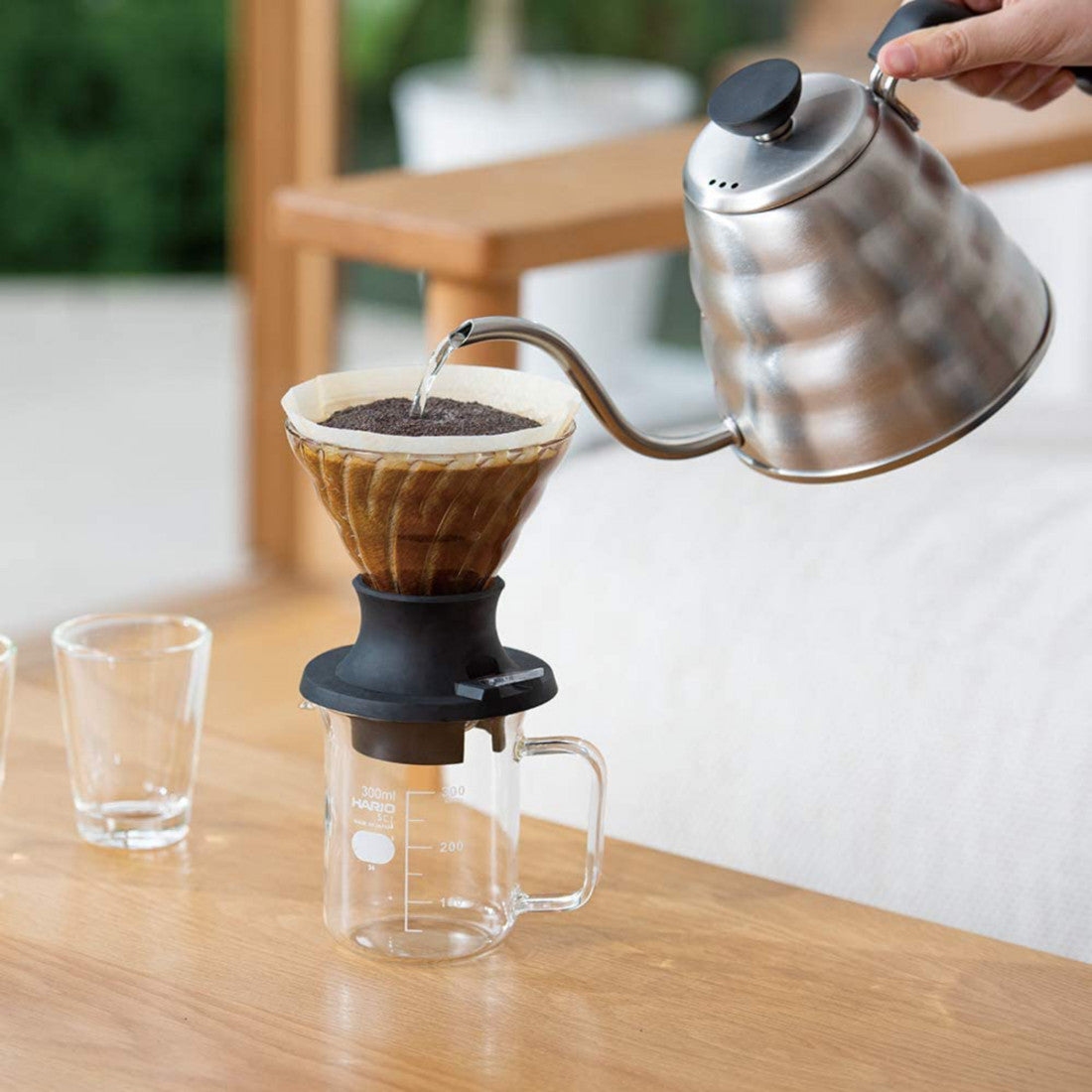 Hario V60 Switch 02 - Immersion Dripper - incl 40 filters