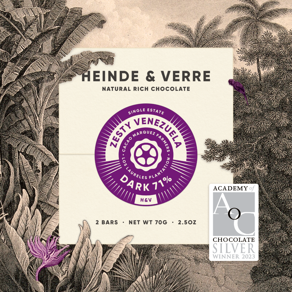 Heinde & Verre - Chocolate - ZESTY VENEZUELA DARK 71%