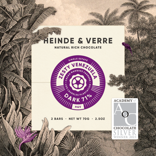 Heinde & Verre - Chocolate - ZESTY VENEZUELA DARK 71%