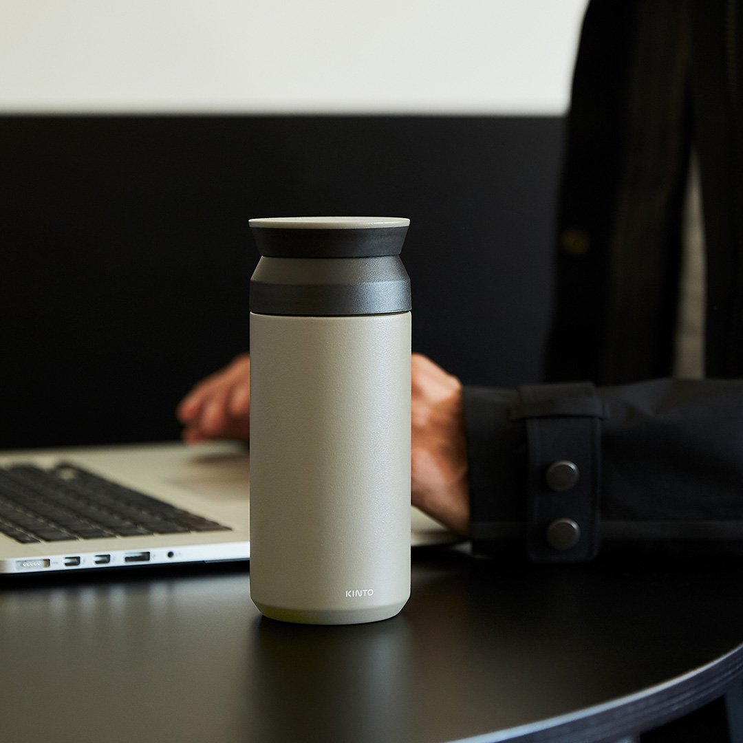 KINTO TRAVEL TUMBLER 350ml - Sand Beige -