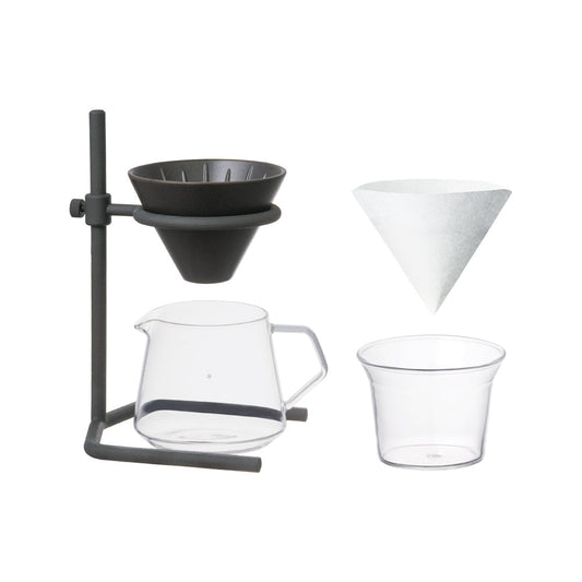 KINTO Brewer stand set 2cups - Black -